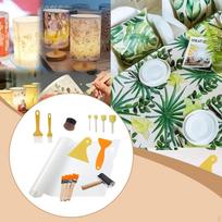 Decoupage Tool Set Kit Mat DIY Making Crafting Projects Cleaning Arts and Crafts