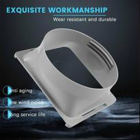 Air Conditioner Exhaust Hose Interface, Portable Home Mobile Air Conditioner Body Fitting Connector, Square 15cm
