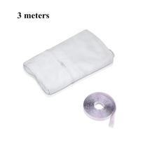 AirLock Window Seal for Portable Air Conditioner 3/4M Flexible Cloth Sealing Plate Window Seal with With Zip and Adhesive Fast 3 meters