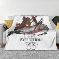 Clair Obscur Expedition 33 Game Blanket Coral Fleece Plush Textile Decor  Portable Soft Throw Blankets Bedding Office Bedspread 75x90cm