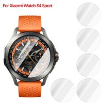 5-20PCS for Xiaomi Mi Watch S4 Sport Soft Hydrogel Film Screen Protective Cover Transparent Anti-scratch Smartwatch Accessories 5PCS