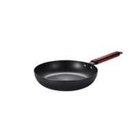 Joyoung Cast Iron Frying Pan, Deep Skillet, Breakfast Pan, Steak Pan, Suitable for Home Use on Induction Cooker Or Gas Stove, 26cm juoda