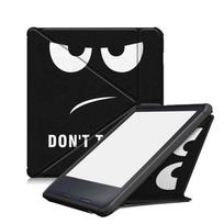 Auto Wake/Sleep 8 inch e-Reader Case Shockproof Soft N777 Smart Cover TPU Leather Multi-folding Stand Folio Funda for Kobo Sage