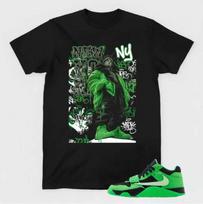 AJ Jumpman Jack Green Spark Matching  Shirt, New York Streetwear M