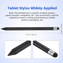 Black High Precision Stylus Touch Pen Slim Capacitive Pen for Phone Tablet Writing Drawing Handwriting Tool Writing Tool juoda