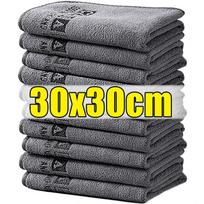 10/1Pcs Microfiber Car Washing Towels Auto Cleaning Drying Cloth High Water Absorption Hemming Car Care Detailing Cloths Rags 1PC
