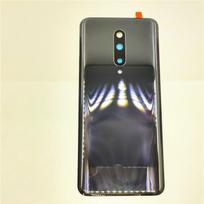 Glass Back Door Lid For OnePlus 7 Pro Battery Cover Rear Housing Shell Panel With Camera Lens Adhesive Sticker juoda
