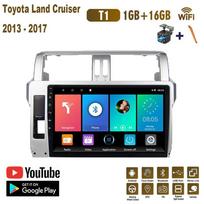 10 colių Android automobilio radijas Carplay skirtas Toyota Land Cruiser Prado 150 2013 - 2017 Multimedijos vaizdo grotuvas GPS navigacija WIFI 2+32GB 1+16GB