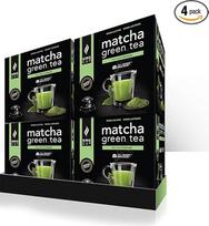 "King Cup" - 4 pakuotės po 10 Matcha arbatos kapsulių be cukraus, 40 kapsulių, 100 % suderinamos su Nescafè Dolce Gusto Matcha arbatos gėrimo sistema, be glitimo ir laktozės