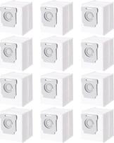 12 dulkių siurblio maišelių, skirtų "iRobot Roomba i7 i7+ i3 i3+ i4 i4+ i6 i6+ i8 i8+ j7 j7+ S9 S9+ E5 E6 E7 Clean Base siurbimo stoties dulkių siurblio maišeliai, skirti "Roomba" i/s/j serijos modeliams