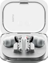 Belaidės "Bluetooth" ausinės "Nothing Ear (a)" su ANC, žemų dažnių stiprinimo algoritmu ir iki 42,5 val. atkūrimo trukme - baltos spalvos