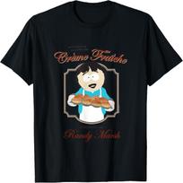 South Park Cartoon Randy Marsh Cooking Creme Fraiche T-Shirt S įvairiaspalvis