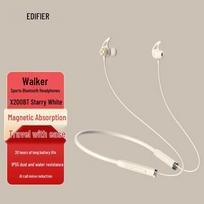 Edifier X200BT Neckband Wireless Sport Bluetooth Earphones tamsiai erdvės pilkos spalvos