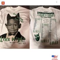 Populiarus Tyler the Creator Chromakopia Tour Koncertas 2025 trumpomis rankovėmis marškinėlis KV373 Unisex T-Shirt L