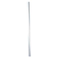 300mm Length Precision Steel Tubes 14/15mm OD Silver Tone Aluminum Round Tube Hollow Pipe Tubing Industrial Automotive Marine