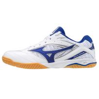 Mizuno Wave Drive 8 White Blue Unisex Indoor Table Tennis Shoes 81GA170520 36