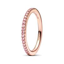 Pandora Paved Crystal Design Gold Plated Ring Women rings Rose-Gold 182999C01 Box,52