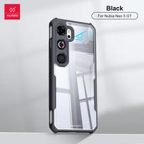ZTE nubia Neo 5 GT dėklas XUNDD dėklas Skaidrus galinis dangtelis Oro pagalvė Smūgiams atsparus buferis Apsauginiai dėklai For Nubia Neo 5 GT juoda
