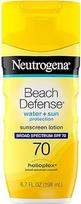 Neutrogena Beach Defense SPF 70 losjonas (apsauginis kremas nuo saulės) iš JAV