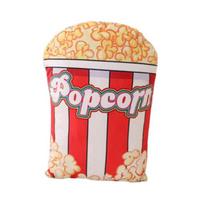 Throw Pillow Super Soft Vivid Modeling Birthday Gift Children Creative Popcorn Stuffed Doll Plush Toy Home Decor for Bedroom A