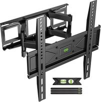 USX-MOUNT Sieninis televizoriaus laikiklis, pasukamas ir pakreipiamas, skirtas 32-70 colių LED, OLED, plazminiams televizoriams, universalus televizoriaus sieninis laikiklis su itin stipria dviguba svirtimi, maksimali VESA 400 x 400 mm, iki 45 kg