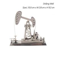 Well Drilling 3D Metal Puzzle Laser Cutting Kits Handmade Assembly Model Jigsaw Puzzle Toys For Kids Adult For Kids Adults Children's Birthday Gift