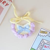For Bib 10/20Cm Cotton Doll Accessories Baby Bib Saliva Towel For Labubu Accessories Cute Clothes For Labubu Dolls Cotton Dolls no doll