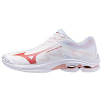 Mizuno Wave Lightning Pro Women's Low Top Volleyball Shoes White Red V1GC266073 41