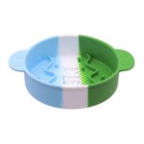 Dog Slow Feeder Bowl Slow Feeding Dog Food Dish Silicone Pet Food Bowl Prevents Choking for Fast Eaters Dogs And Cats