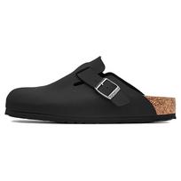 Birkenstock Boston Vegan Birkibuc 'Juoda' 1020550 41