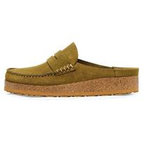 Birkenstock Naples Suede Uždarų Pirštų Šlepetės Vyriškos Pušies Žalios Įprastos 1026884 42