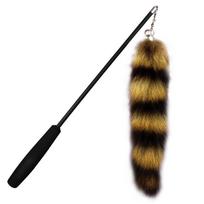 1PC Cat Teaser Cat Toy Fairy Cat Fox Tail Feathers Telescopic Long Pole To Relieve Boredom Cat Supplies Cat Toys