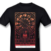 Customization Clothes Bloodborne Halloween Horrible Games T-Shirts LADY OF THE TOWER TAROT Fashion For Men S įvairiaspalvis