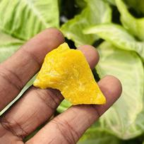 Natural Yellow Uncut 112.85 Ct Topaz Rough Certified Loose Gemstone 40.7 mm Approx. geltona