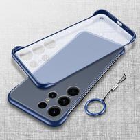For Samsung S26 Ultra Plus Slim Frameless Matte Hard PC Translucent Phone Case for Galaxy S 26+ S26edge with Ring Cover For Samsung S26ultra