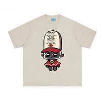 Cult of The Lamb TEE 2026 New Kawaii T-shirt Summer Manga Graphic Printing Tee 100%Cotton Comfortable T Shirt S įvairiaspalvis