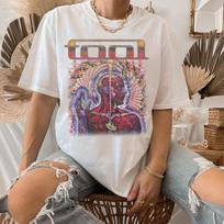 Grunge Grupės Dovana Grafinis Marškinėlis Trumpomis Rankovėmis Unisex Vyrams Moterims Vasarinis Nusidėvėjęs Įrankių Grupės Unisex Marškinėlis Įrankio Logotipo Marškinėlis S įvairiaspalvis