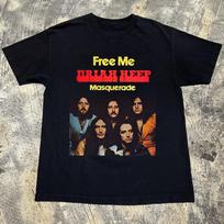 NEW Uriah Heep - Free Me 1977 Black Unisex All Size Shirt Unisex T-Shirt S įvairiaspalvis