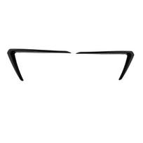 Front Bumper Splitter For VW GOLF 7 MK7 Gti 2013-2016 Fog Light Cover Air Vent Trim Flap Canards Body Kit Parts Accessories Gloss Black