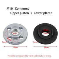 New M10 Angle Grinder Pressure Plate Hexagon Nut 5/8-11 Metal Pressure Plate Spindle Thread Angle Grinder Power Tools