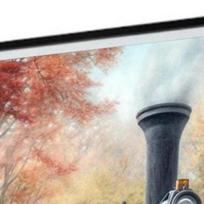 5D DIY Full Round Drill Diamond Painting Trains Kit Home Decor Art Craft 30x40cm China Mainland