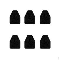 6Pcs Urinal Floor Pad, Non Slip Eliminating Odor Commercial Mat, Pads for Gym