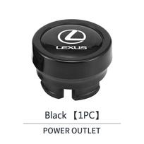 Car Cigarette Lighter Cover Button Protective Anti Dust Cap For Lexus IS250 Ct200h LS430 LX570 NX300h IS300h RX330 ES300h UX250h