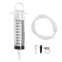 Motorcycle Hydraulic Disc Brake Bleed Kit 100ML Syringe 50cm Hose Universal for Motorbikes Scooters Quads balta