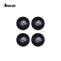 4Pc Car Door Shockproof Gasket Silicone Buffer Pad Stickers For Alfa Romeo Giulia Stelvio Giulietta 156 159 Mito Tonale Brera Di