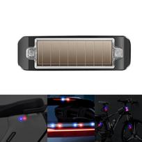 1/2pcs Wireless Strobe Lights Ambient Light Car Decor Atmosphere Light Solar Power Warning Light 8Colors Rechargeable Led Lights 1PC