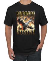 Bombombini Gusini Goose Jet Engine Meme Italian Brainrot Funny Men's T- Shirt 3XL