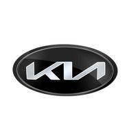Car Front Hood Emblem Rear Trunk Badge Sticker For KIA Sportage Ceed Sorento Cerato Optima Picanto Rio Soul k3 k5 Stonic Fitting 11.9cm x 6cm