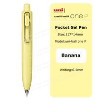 Uni Gel Ink Pen Uni-ball One New Lovely Colorful Barrel Low Gravity Nib Stable Writing Signture Pens Palm-size Kawaii Stationery