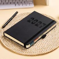 High Quality A5 2027 Planner with Monthly & Weekly Plan Pages English Schedule Notebook 365 Days Efficiency Journal Students juoda